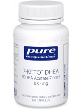 Pure Encapsulations 7-Keto DHEA Review Keto Supplement