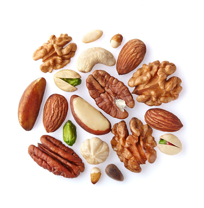 Nuts can help gut health for overcoming keto diarrhea